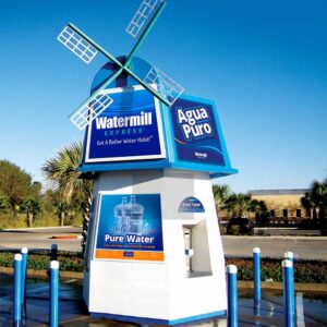 Watermill Express water only kiosk